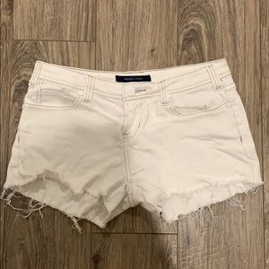 Like New White Jean Shorts
